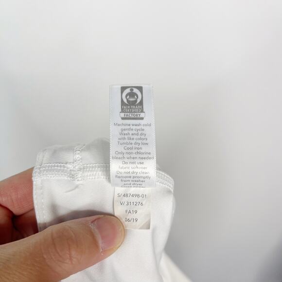 Athleta XSmall XS White Match Point Skort Tennis Run Golf Internal Shorts Pocket - Picture 11 of 12